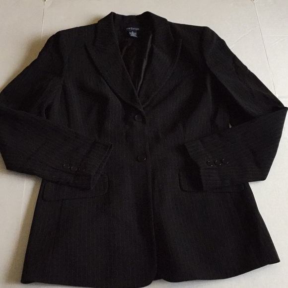 Ann Taylor pinstriped blazer - Picture 2 of 5